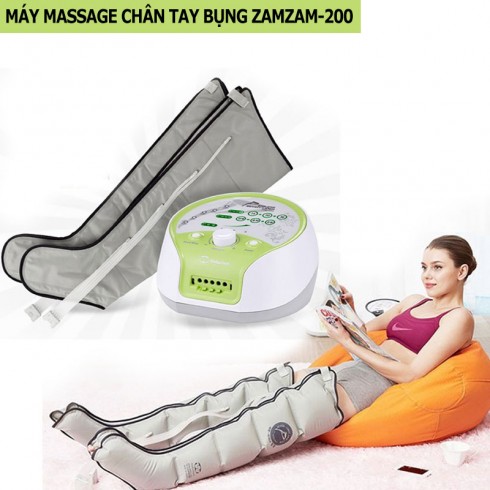 Máy massage chân tay bụng áp suất khí ZamZam-200